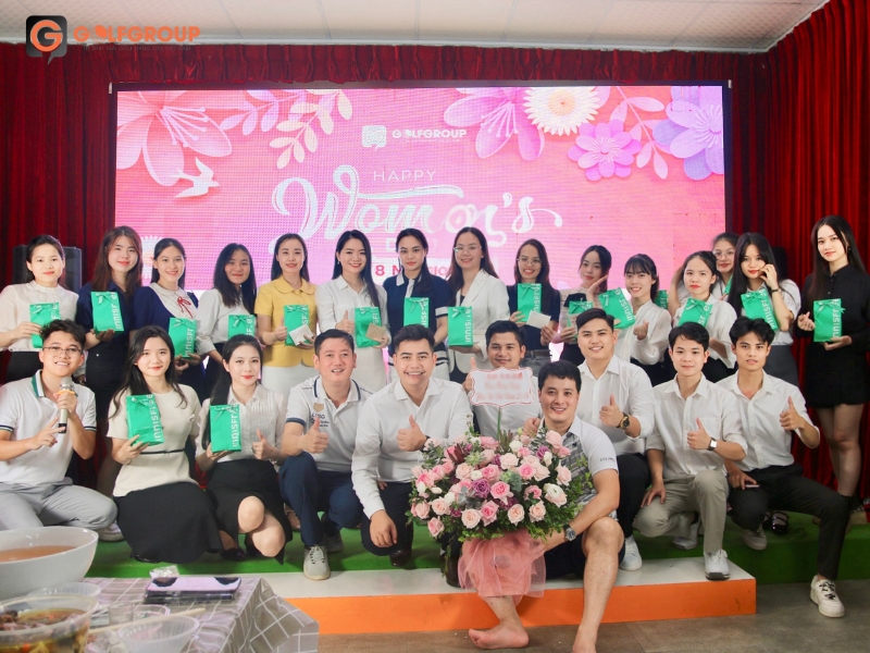 Bất Ngờ Lớn Dành Cho "Những Bóng Hồng" Golfgroup Ngày 8/3: Phụ Nữ Ngành Golf Được Tôn Vinh Theo Cách Riêng